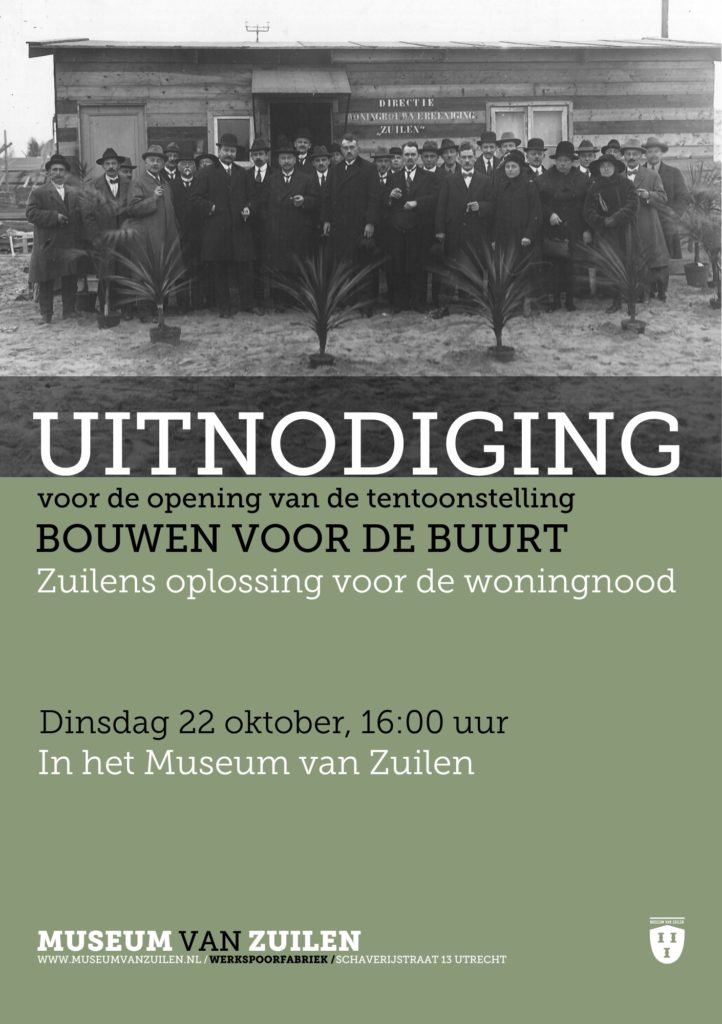 uitnodiging opening tentoonstelling winkels